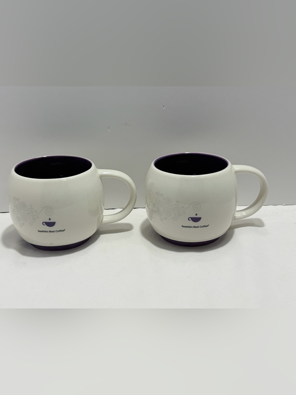 Seattle’s Best Ceramic Coffee Mugs Set of 2